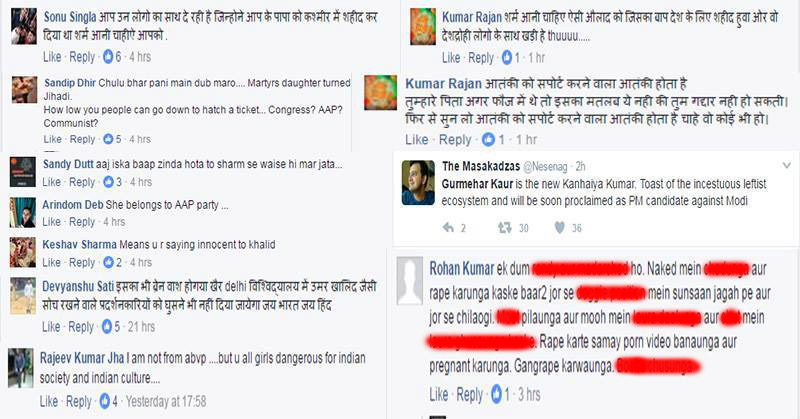 Gurmehar Kaur Abuse 1