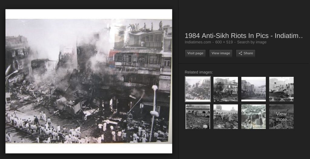 1984 riots Chandni Chowk
