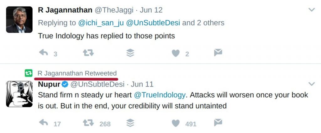 R Jagannathan trueindology