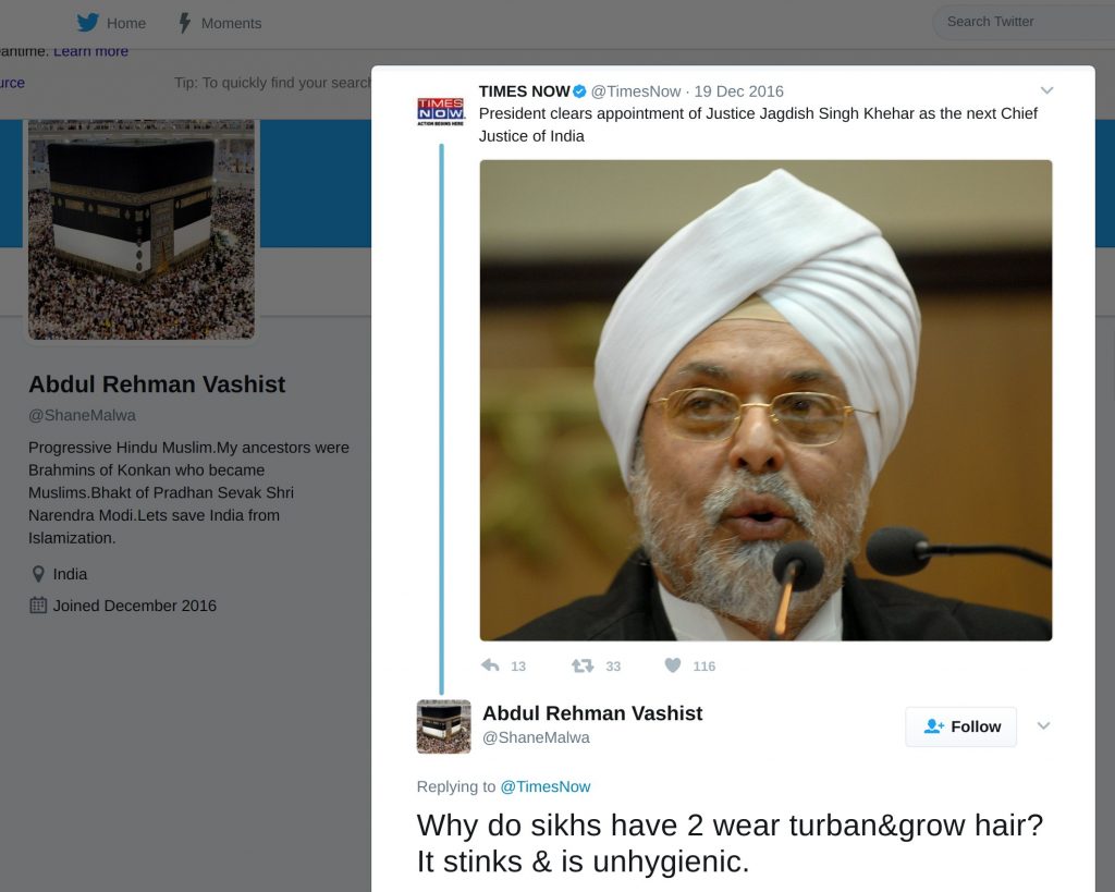 ShaneMalwa Abdul Rehman Vashist "Progress Hindu Muslim. My ancestors were Brahmins of Konkan who became Muslims. Bhakt of Pradhan Sevak Shri Narendra Modi. Lets save India from Islamization.
