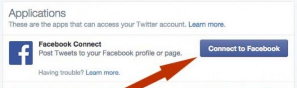 autopost tweets to Facebook