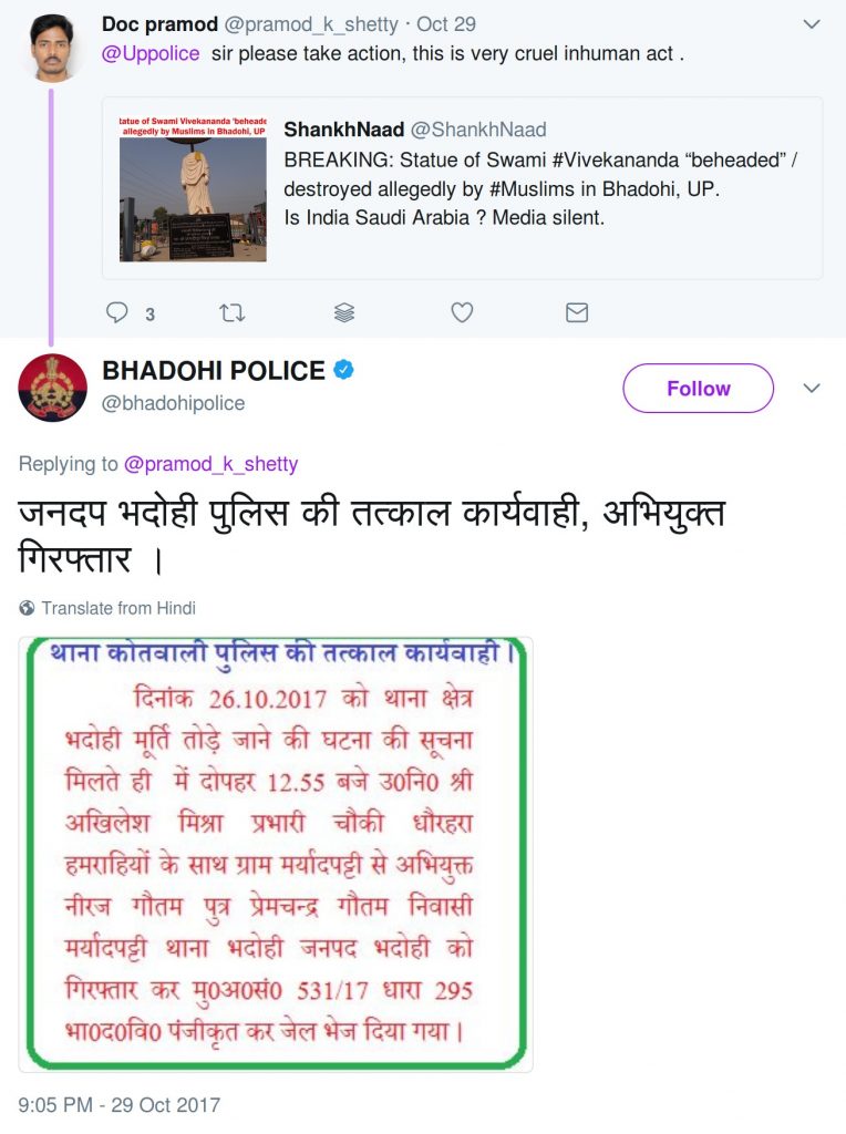 Bhadohi Police