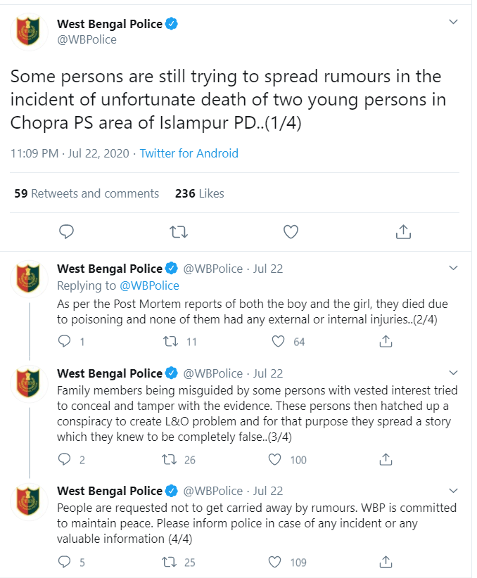 WB police