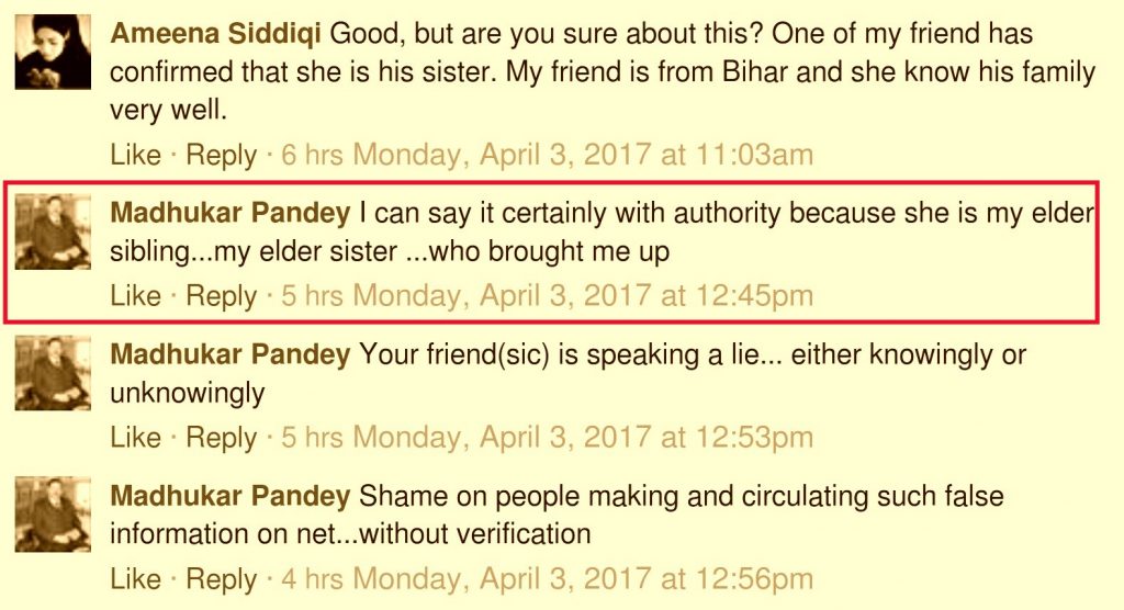 किसी अनजान को रवीश कुमार की बहन बताकर उनके खिलाफ दुष्प्रचार की कोशिश