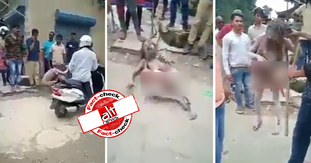 उत्तराखंड में मुसलमानों द्वारा नागा साधु की पिटाई के झूठे दावे से वायरल हुआ वीडियो फिर किया गया शेयर