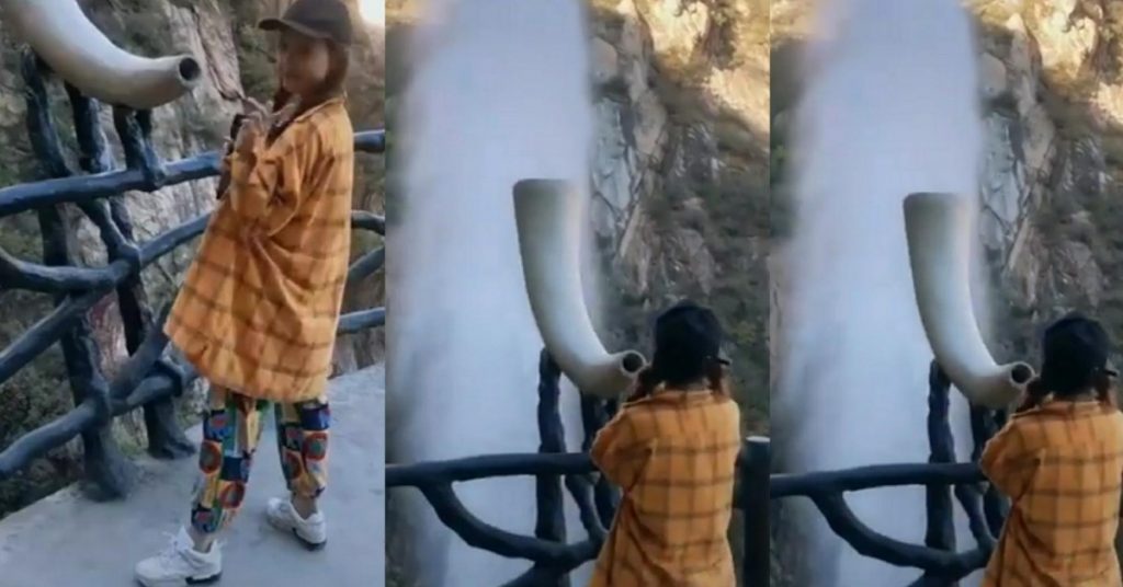 ’ओम्’ के उच्चारण से चलता है फव्वारा? नहीं, यह ध्वनि-नियंत्रित झरना है