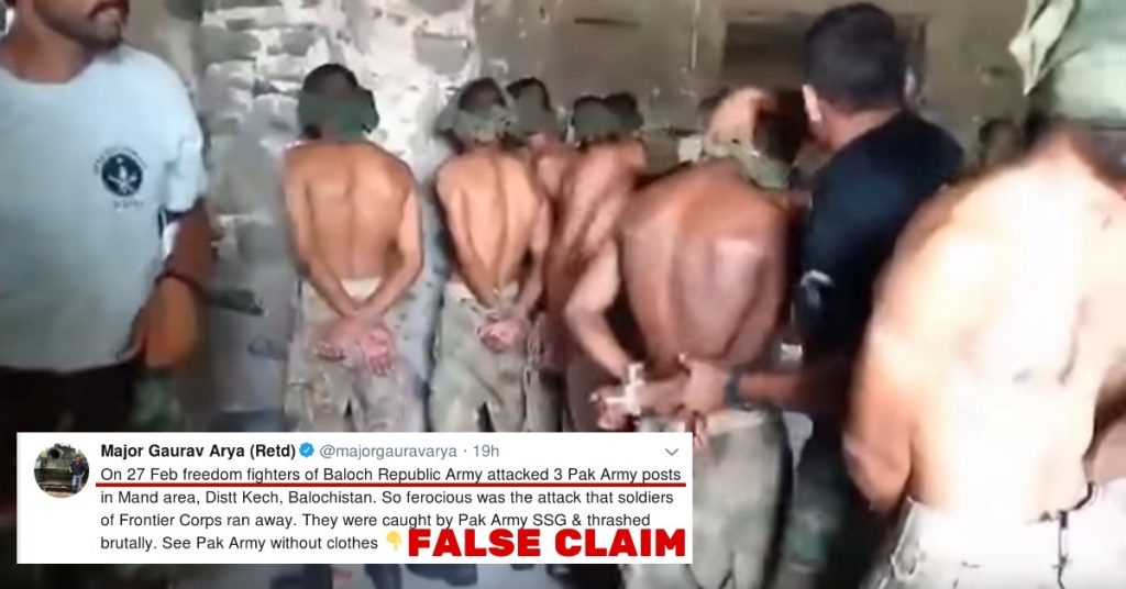 गलत पाए जाने के बावजूद मेजर गौरव आर्या ने भ्रामक वीडियो का बचाव किया