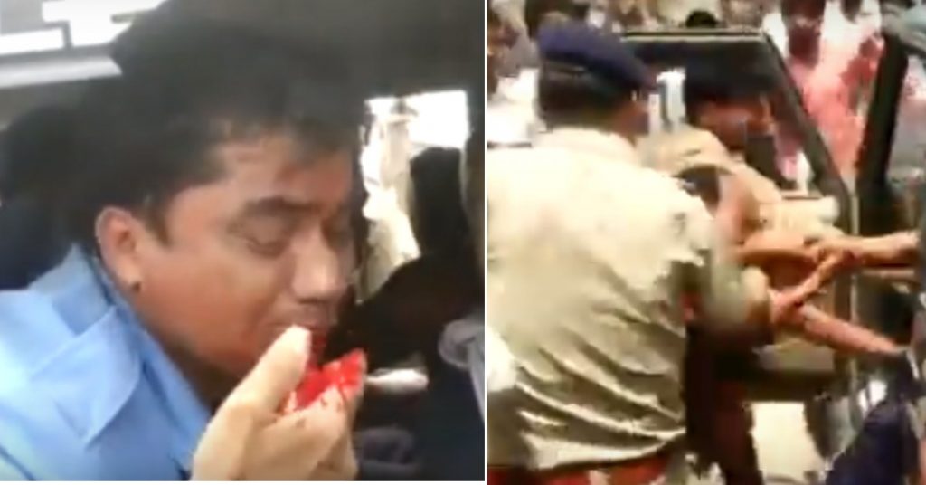 बंगाल में सड़क दुर्घटना को रोहिंग्या और बांग्लादेशी द्वारा केंद्र वाहिनी पर हमला बताकर फैलाया गया