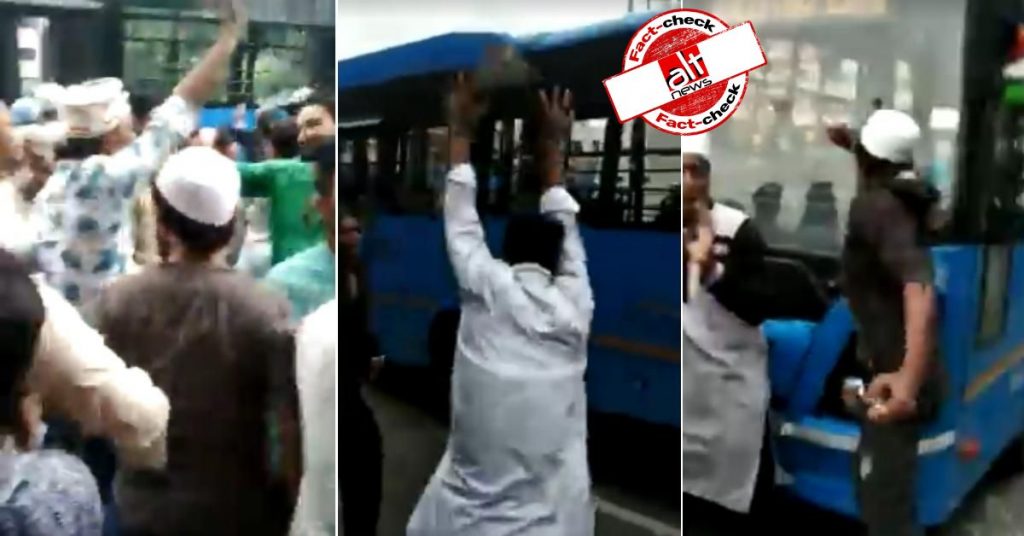 गुजरात में 4 साल पहले हुई हिंसक प्रदर्शन का वीडियो मुसलमानों पर निशाना साधते हुए शेयर