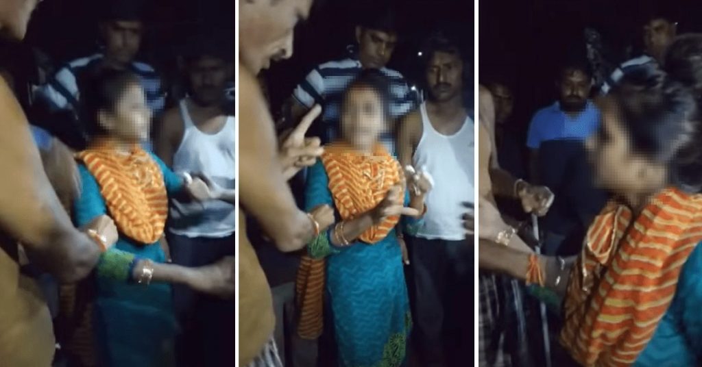 बच्चा चोरी का झूठा आरोप लगाकर एक नाबालिग लड़की को भीड़ ने प्रताड़ित किया