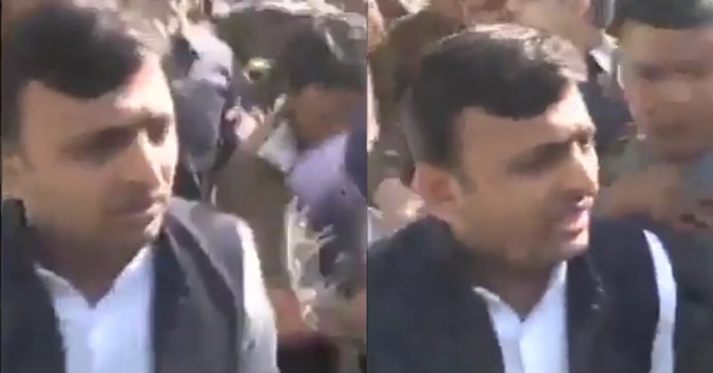 पुराना वीडियो अनुच्छेद 370 के फैसले का विरोध करने पर अखिलेश यादव की गिरफ्तारी के रूप में शेयर