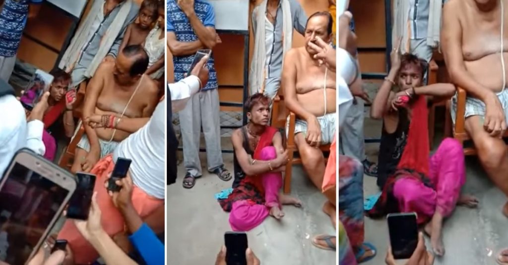 मानसिक रूप से बीमार युवक को बच्चा चोर के गलत संदेह में पीटा गया, वीडियो वायरल