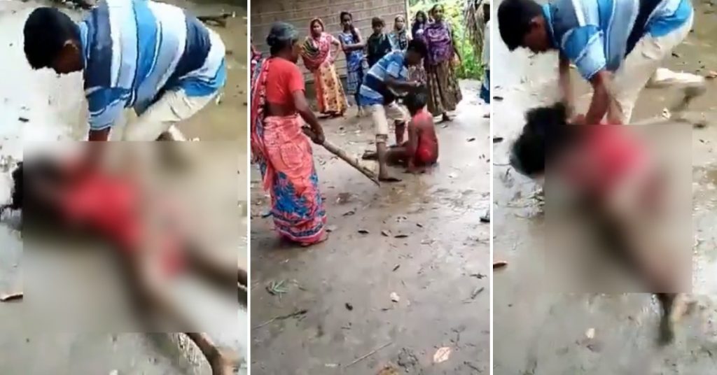 पिता द्वारा बेरहमी से पीटी जा रही असम की लड़की का वीडियो झूठे दावों के साथ वायरल