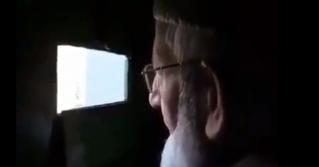 सैयद अली शाह गिलानी की घर में नज़रबंदी का पुराना वीडियो हाल की घटना के रूप में वायरल