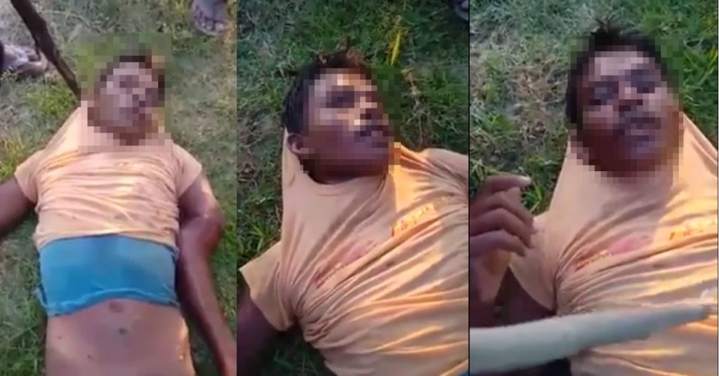 उत्तर प्रदेश में शारीरिक रूप से विक्षिप्त व्यक्ति को बच्चा चोरी के शक में भीड़ ने पीट-पीटकर मार डाला