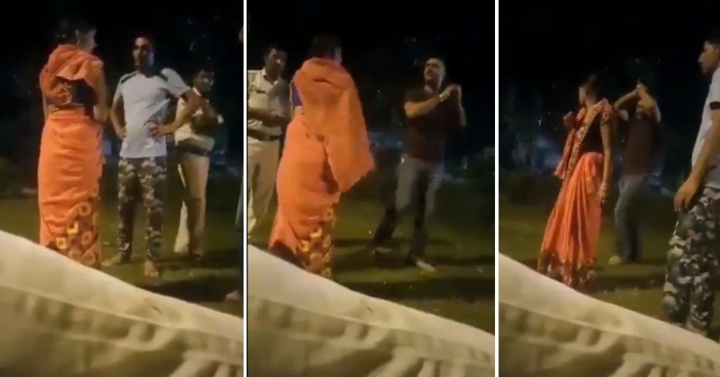 पुलिसकर्मी द्वारा महिला को पीटने का वीडियो पिछले साल हरियाणा की घटना को दर्शाता है