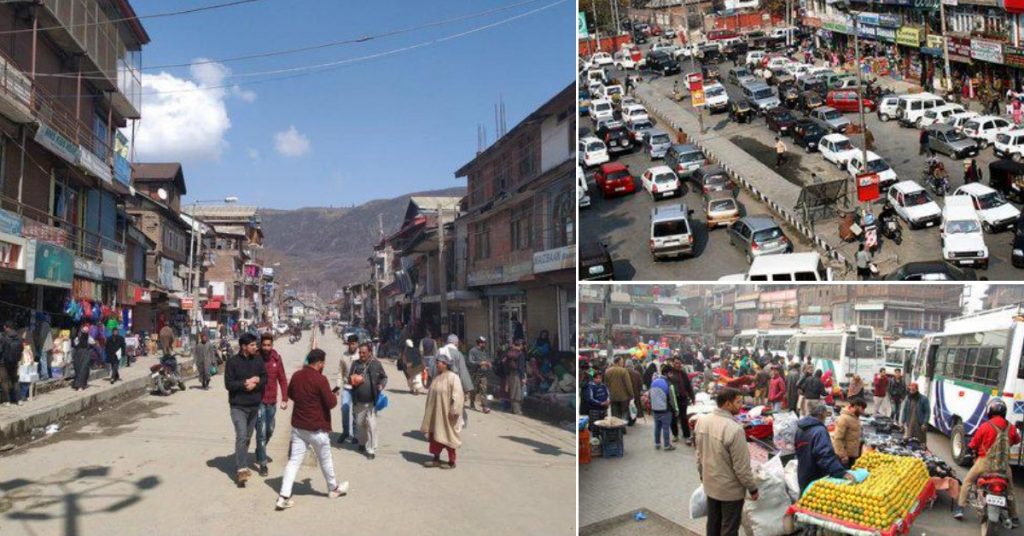 कश्मीर में शांति दर्शाने के लिए वहाँ की पुरानी तस्वीरें हाल की बताकर शेयर