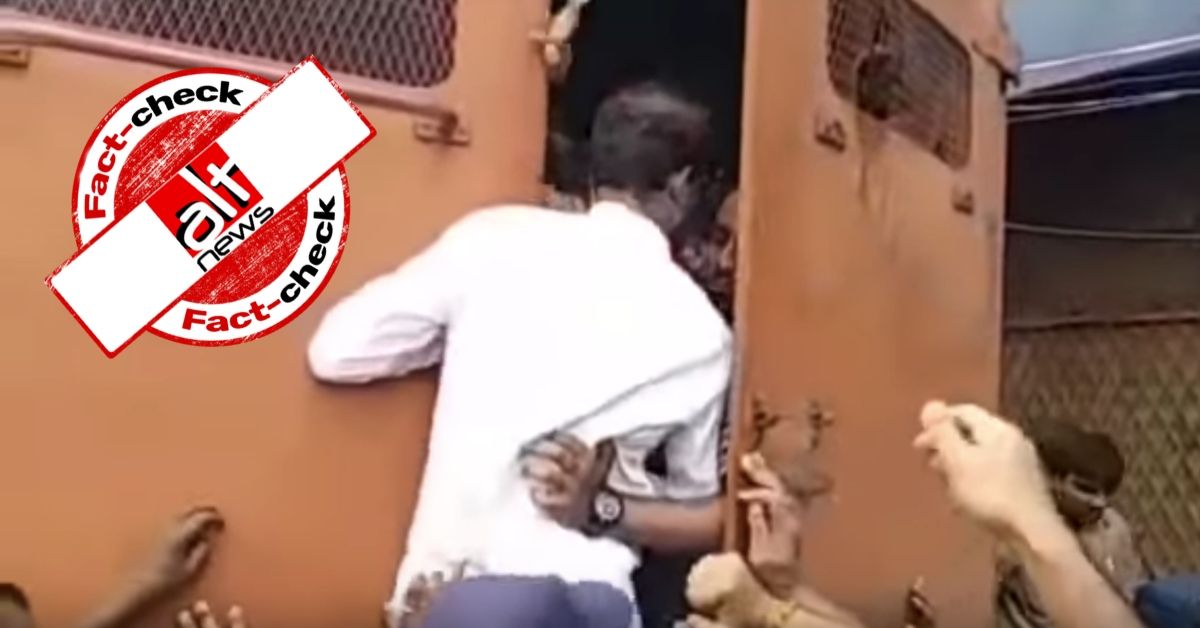हैदराबाद का वीडियो, असम पुलिस द्वारा लोगों को हिरासत में लिए जाने के दावे से वायरल