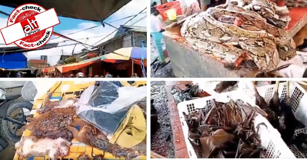 कोरोना वायरस: चीन के बाज़ार का बताकर इंडोनेशिया के मांस मंडी का वीडियो वायरल