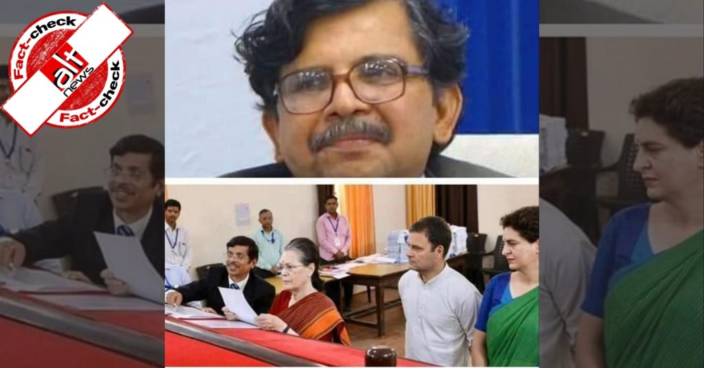 BJP पर सवाल उठाने वाले जिस जज का ट्रांसफ़र हुआ, उसी ने 2019 में सोनिया गांधी का पर्चा भरा था?
