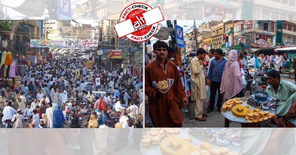 रावलपिंडी और कोलकाता की पुरानी तस्वीरों के दम पर लॉकडाउन की अवमानना का झूठा दावा वायरल