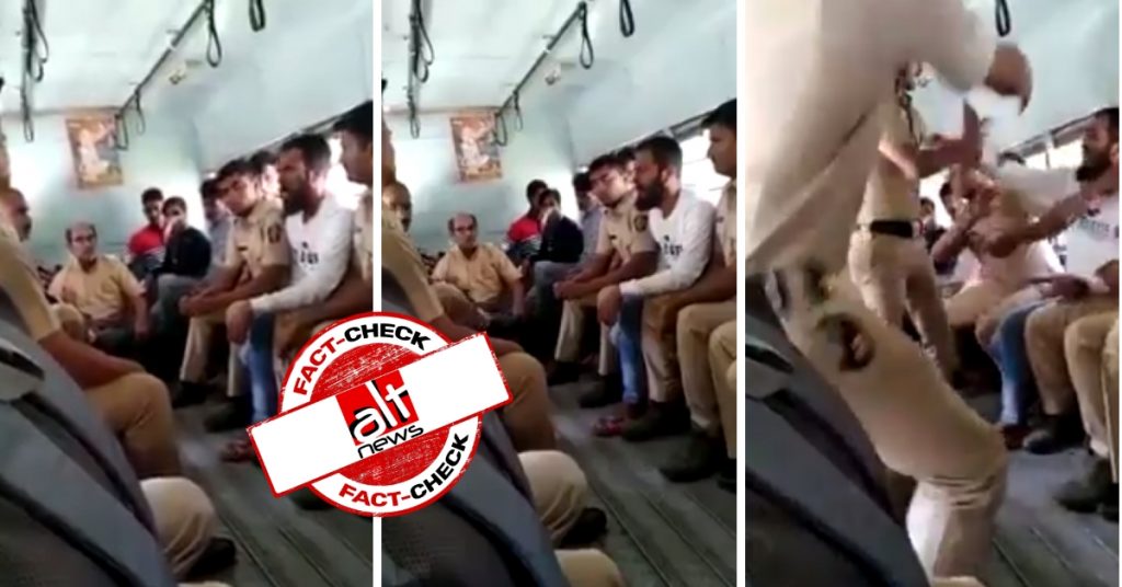 कोरोना वायरस : पुलिस पर थूकने वाला वायरल वीडियो मुंबई का है, इसका निज़ामुद्दीन मरकज़ से कोई सम्बन्ध नहीं है
