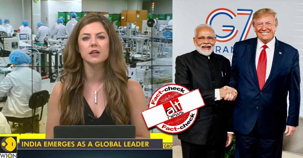 फ़ैक्ट चेक : US और UK ने कोरोना वायरस टास्कफ़ोर्स के लिए मोदी को अपना नेता नहीं चुना है