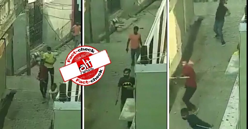 अलीगढ़ में सड़क पर हुए विवाद का वीडियो ‘हिन्दू पर मुस्लिम के हमले’ के दावे से शेयर हुआ