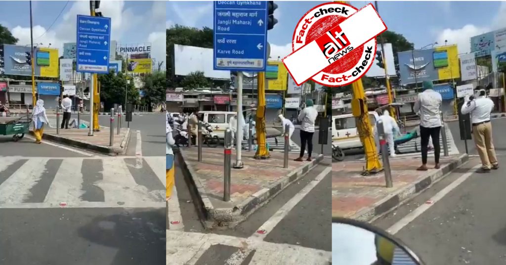 फ़ैक्ट-चेक: पुणे में हुई मॉक ड्रिल का वीडियो असली COVID-19 पेशेंट का बताकर वायरल