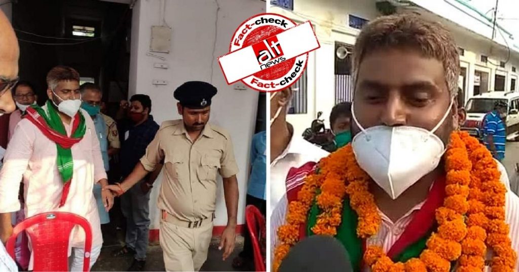 BJP और न्यूज़18 का ग़लत दावा, उम्मीदवार आफ़ताब आलम को मोदी की रैली में ब्लास्ट का आरोपी बताया