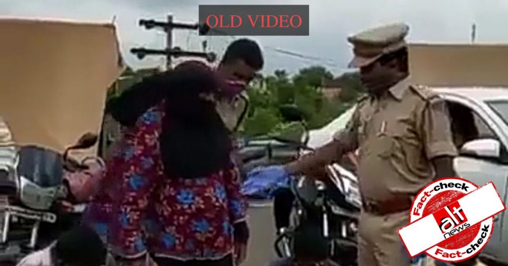 कर्नाटक में BJP के लोग हिजाब पहनकर पुलिस पर पथराव कर रहे थे? झूठा दावा, पुराना वीडियो