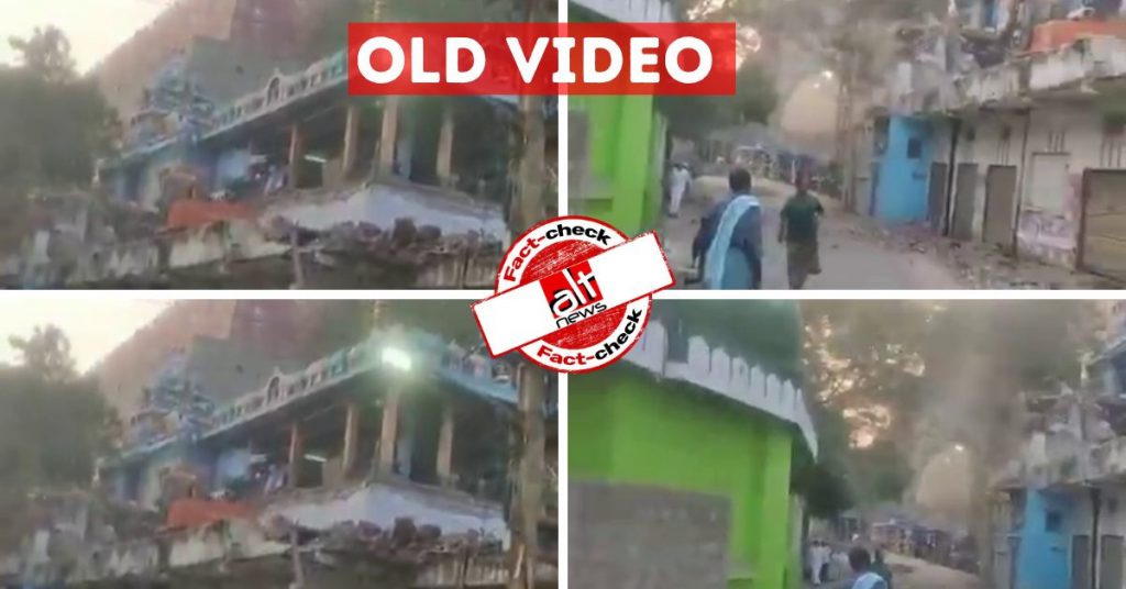 विजयवाड़ा मंदिर के नवीनीकरण का पुराना वीडियो ग़लत सांप्रदायिक दावे के साथ शेयर