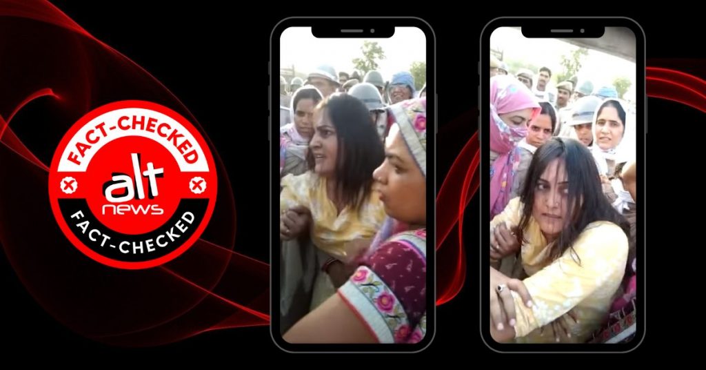 राजस्थान में हुए किसान प्रदर्शन का वीडियो नूपुर शर्मा की गिरफ़्तारी के गलत दावे से शेयर