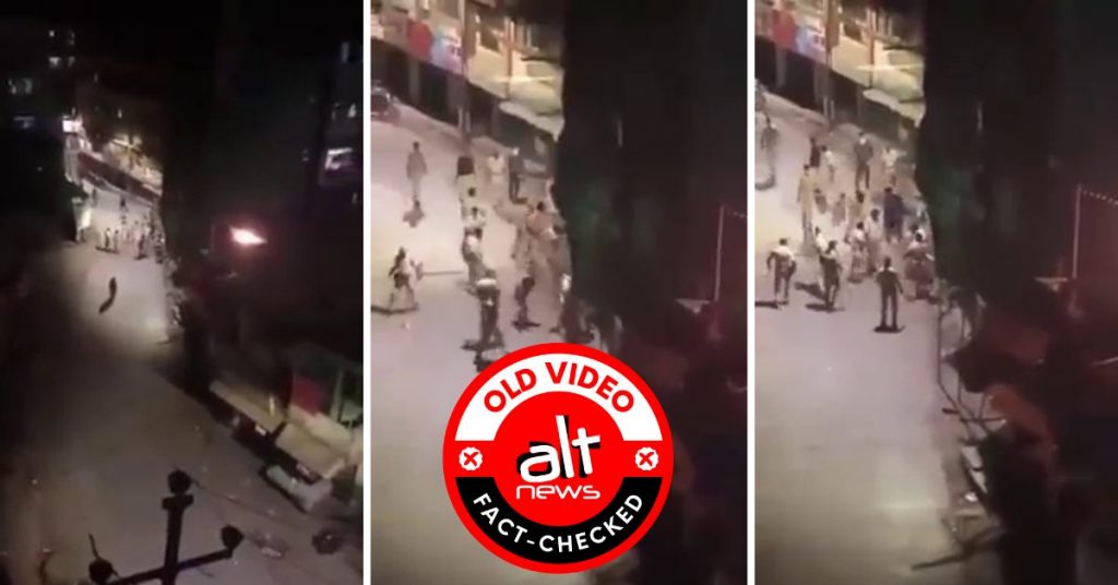 कानपुर हिंसा के बाद पुलिस की कार्रवाई से जोड़कर ठाणे का पुराना वीडियो शेयर