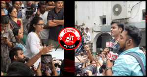 रिपब्लिक टीवी के पत्रकारों ने नेहा बोरा के बयान को संदर्भ के बिना समझकर हंगामा किया