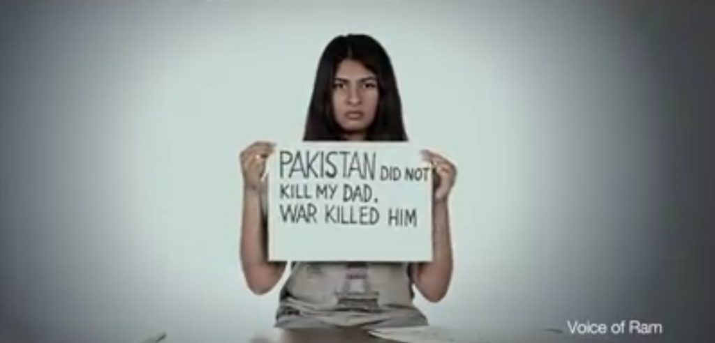 Pakistan did not kill by dad, war killed him.
