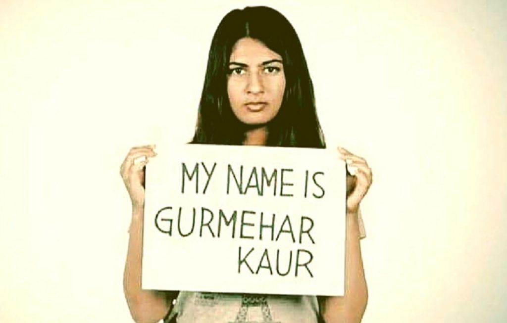 W*ore, b*tch, r*ndi, p*ostitute – Indian right wing’s response to Gurmehar Kaur