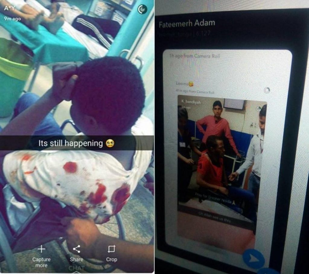 african students attacked