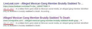 mexican stabbed passed off as rss bjp