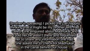 victim's brother speaking murder telangana