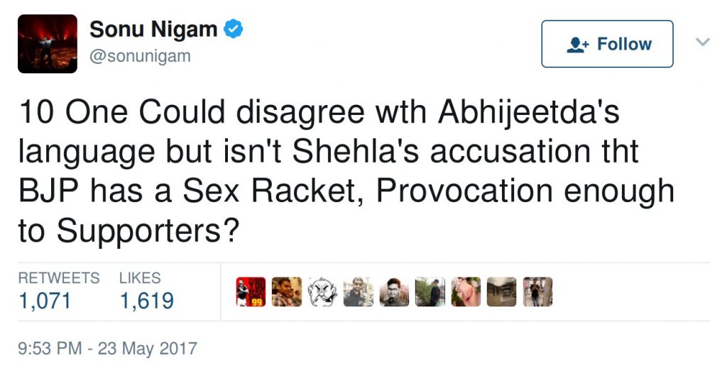 One could disagree with AbhijeetDa