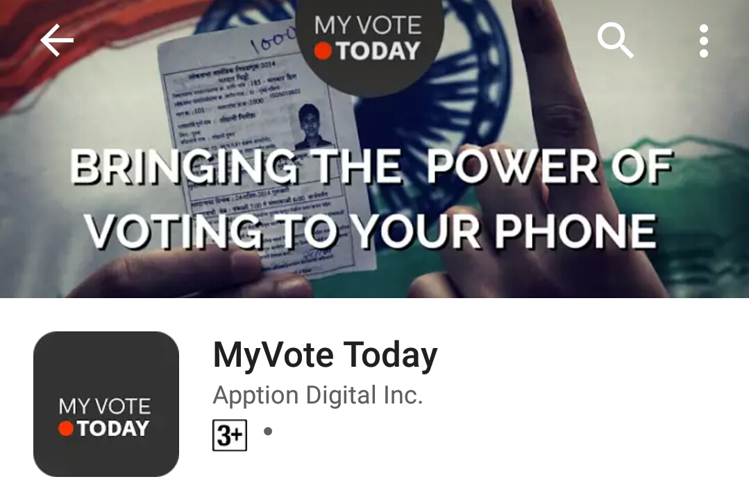 myvote today application