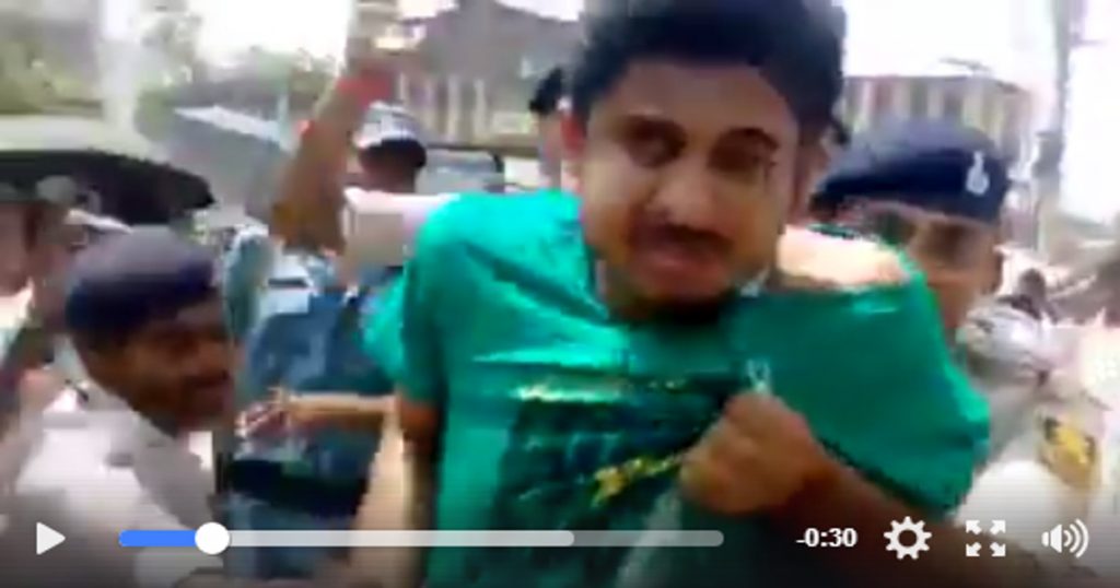 After Pak victory, old video viral claiming youth beaten up in Bhagalpur for saying “Pakistan Zindabad”