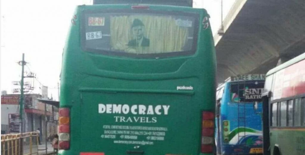 A call for lynching in Bengaluru after Jinnah’s picture spotted on a bus. And the truth is ..
