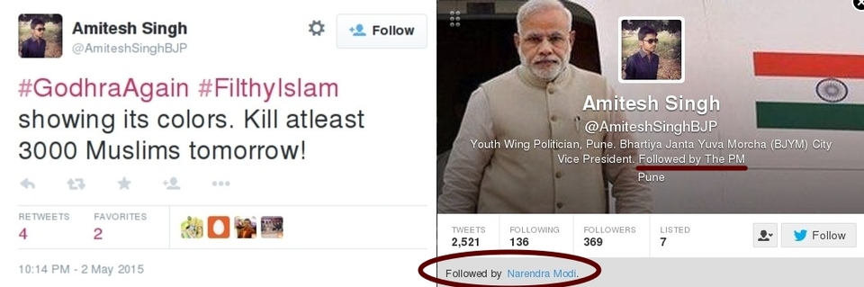 This-Modi-Bhakt-who-is-one-of-the-selected-few-people-Narendra-Modi-follows-on-Twitter-is-openly-calling-out-for-mass-murder