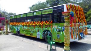 biogas bus kolkata (Courtesy Asian Age)