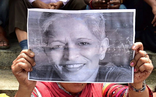 Gauri Lankesh, picture courtesy India Today