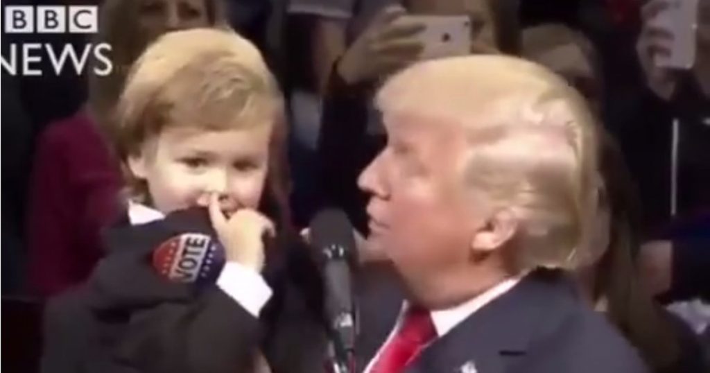 ‘Who do you like the most?’ Guess what these Modi fans believe the child told Trump