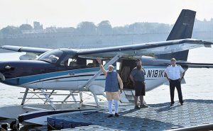 PM Modi seaplane