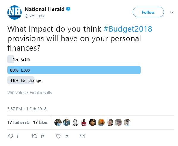 What impact do you think Budget2018